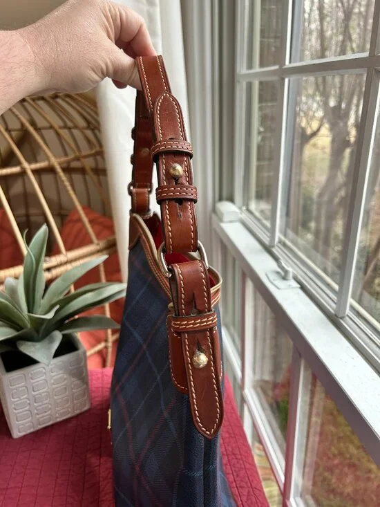 Dooney & Bourke Tiverton Plaid New with tags/registration - Picture 3 of 12